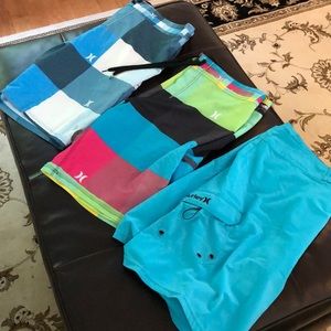 Lot of Men’s Hurley size 36 board shorts